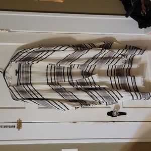 American Eagle Striped Duster  One Size